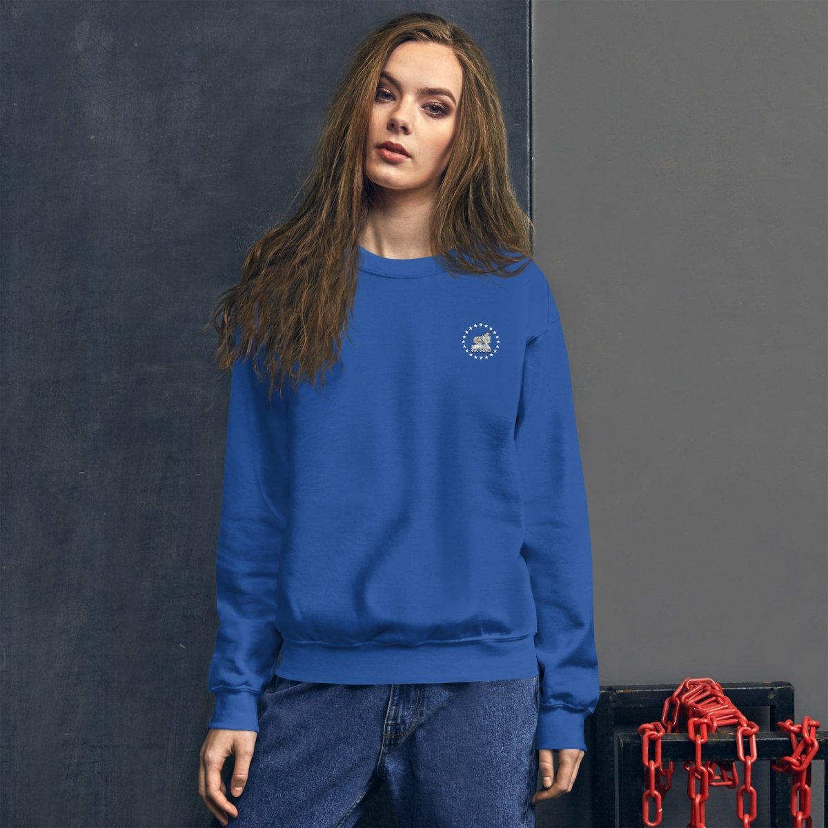 Evil Genius Unisex Sweatshirt - Chinchilla Choons